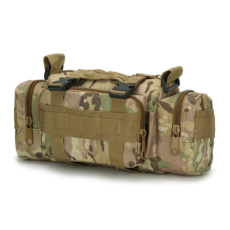 Multi-Functional Outdoor Tactical Waist Bag with Waterproof & Durable Oxford Fabric for Hiking, Fishing, Running, and Photography