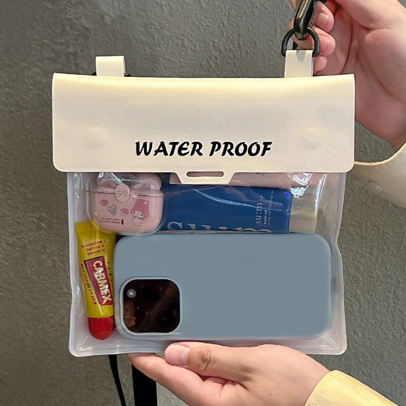 Large Capacity Waterproof Phone Bag with Touch Screen, Perfect for Swimming, Travel, Diving, Hiking, and Outdoor Activities