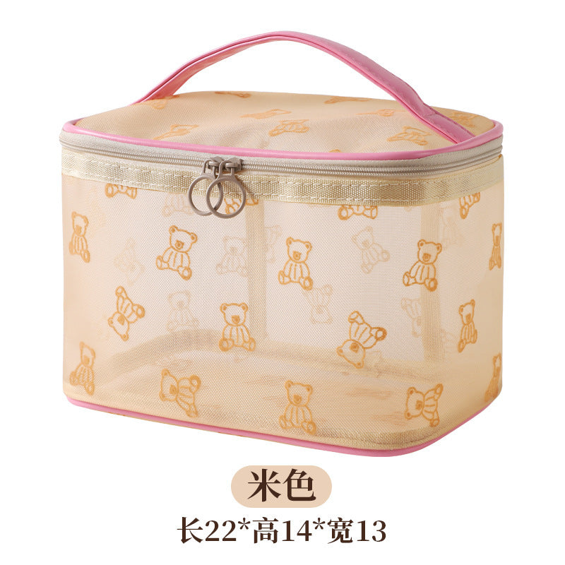 Cosmetic Bag Female Portable Toiletry Bag Large Capacity Travel Cosmetics Storage Portable