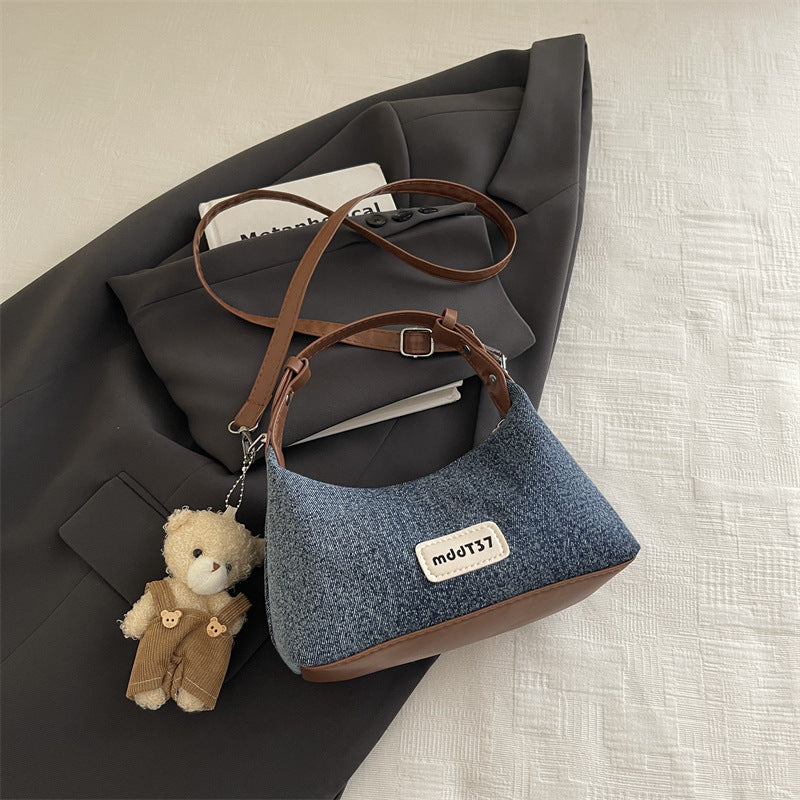 High-Grade Bag Women's New Commuter Underarm Bag Fashion Simple Special-Interest Design Shoulder Messenger Bag