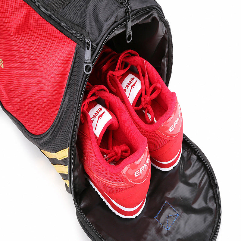 Sports Bag Men's Swimming Fitness Travel One Shoulder Bag Luggage Bag Yoga Taekwondo Bucket Bag