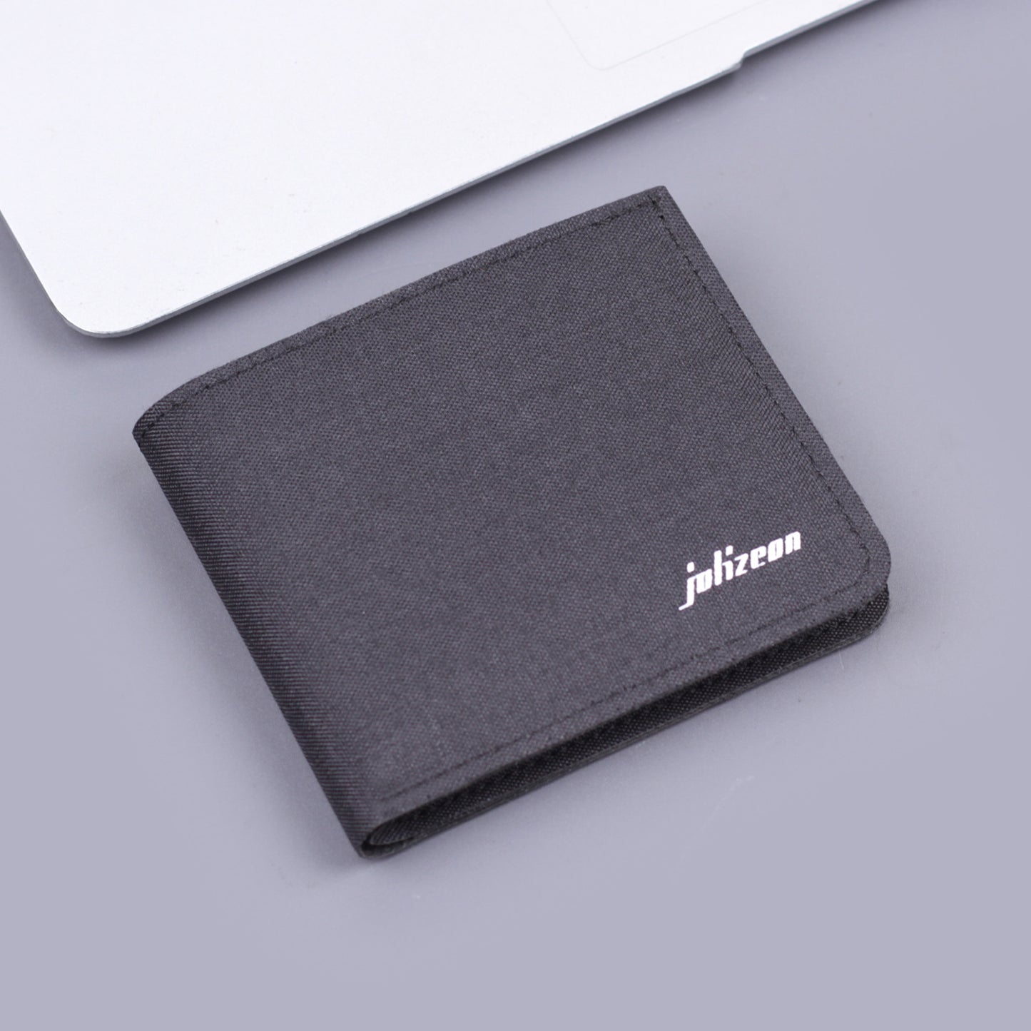 Ultra-Thin Canvas Wallet for Men with Breathable Design and Elegant Stitching Details