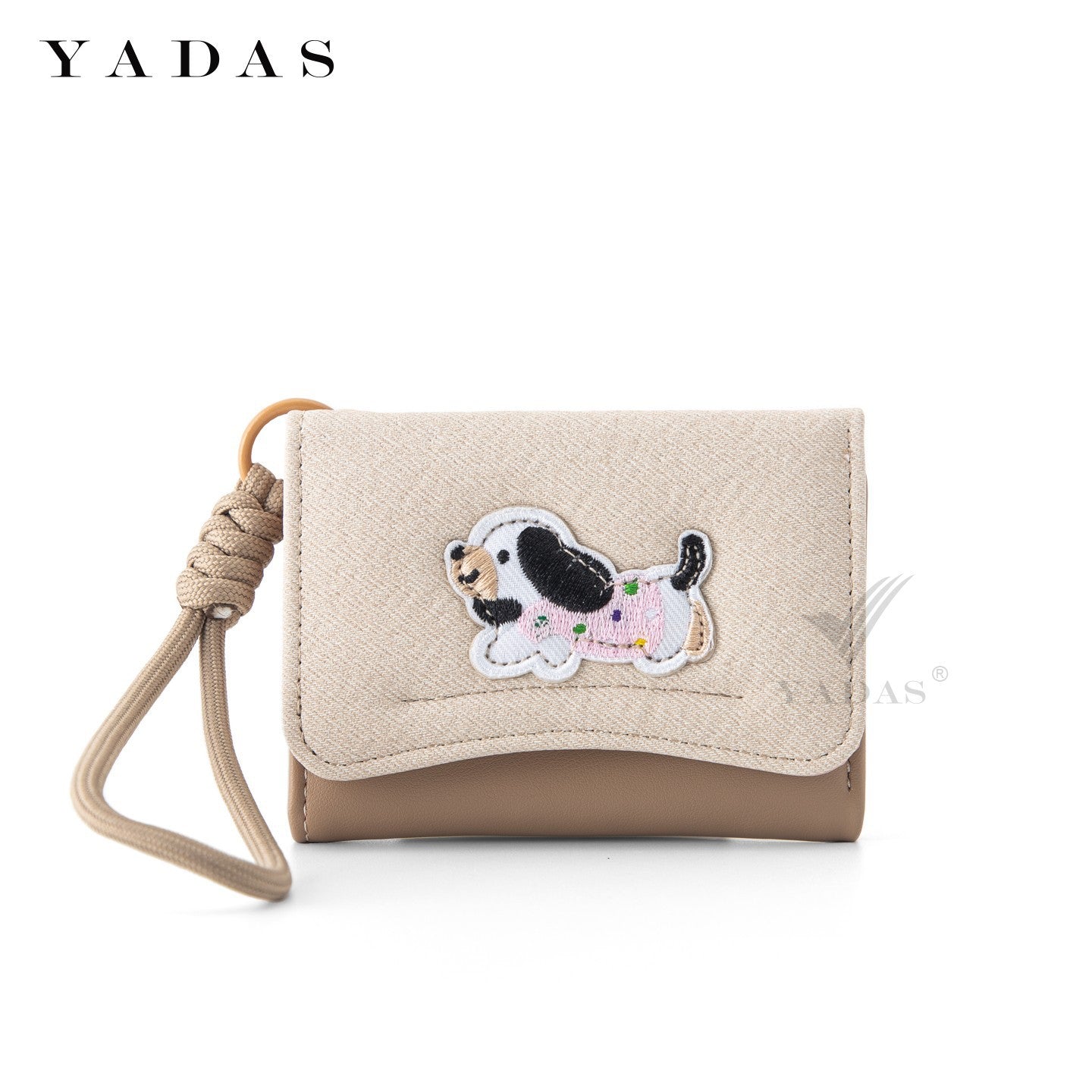Minimalist PU Card Wallet with Rope Strap for Women, Lightweight and Multi-functional Everyday Accessory