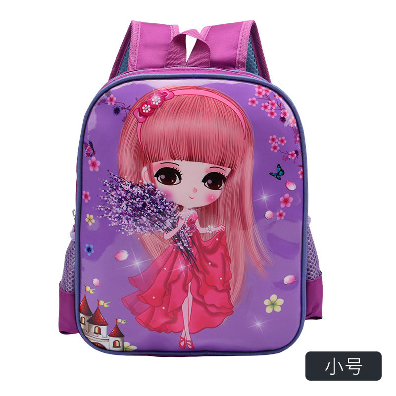 Cartoon Hero Children's Schoolbag Student Backpack Burden Alleviation Waterproof Wear-Resistant Spider-Man Ultraman