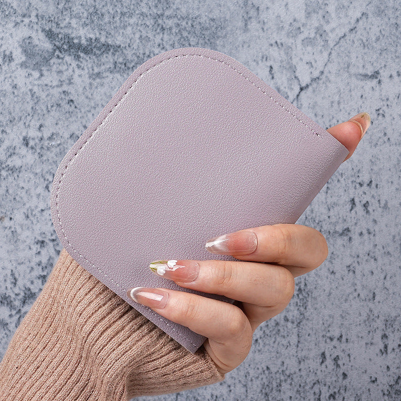 Japanese and Korean Small Wallet Women's Ultra-Thin New Student Card Holder One Wallet Multifunctional Coin Purse