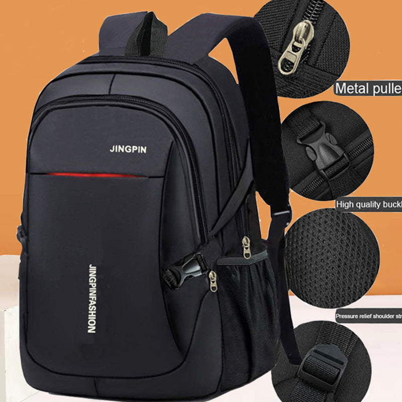 Fashionable Nylon Backpack for Women, Large Capacity with Multiple Pockets and Durable Design for Daily Use