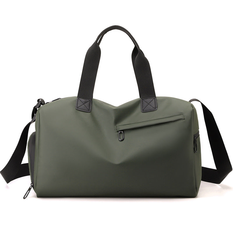 Men's and Women's Sports Gym Bag Large Capacity Dry Wet Separation Swim Bag Short Business Trip Travel Handbag