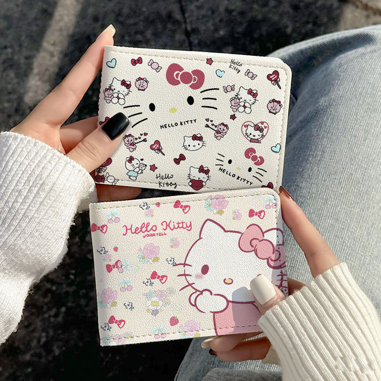Women's Wallet Cute Cartoon Driving License Card Holder Multiple Card Slots Storage Anti-Degaussing Lightweight Multifunctional Certificate Protective Cover