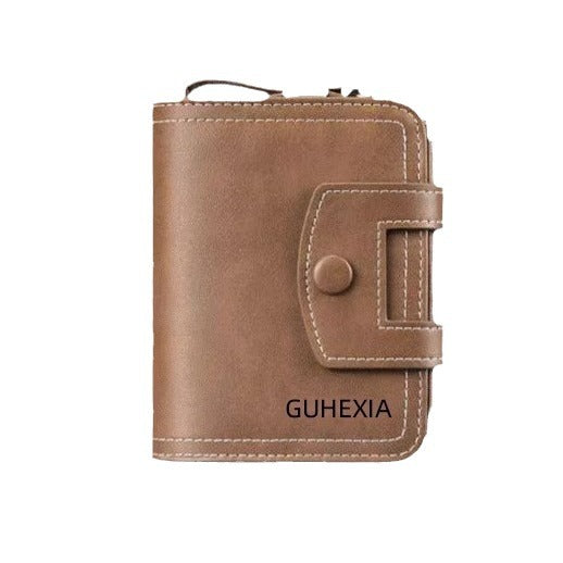 Good-looking Men's Short Wallet New Simple Driver's License Wallet Fashion Brand Youth Wallet