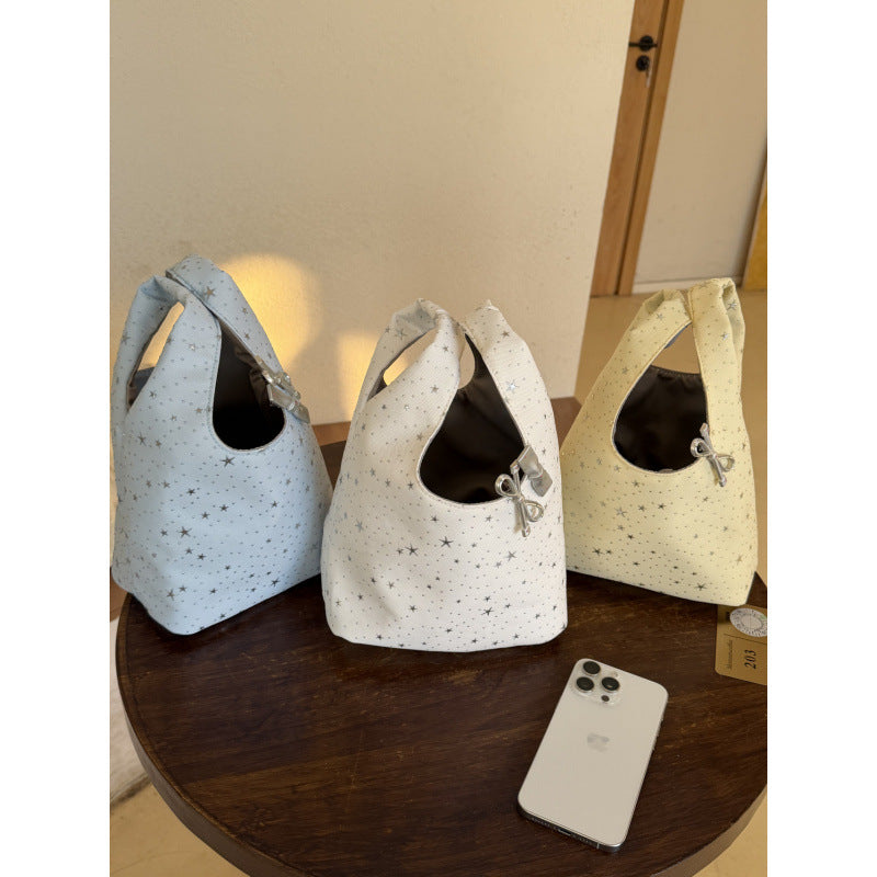 Handbag Women's XINGX Embellished Canvas New Korean Style Carrying Case Cute Commuter Bag