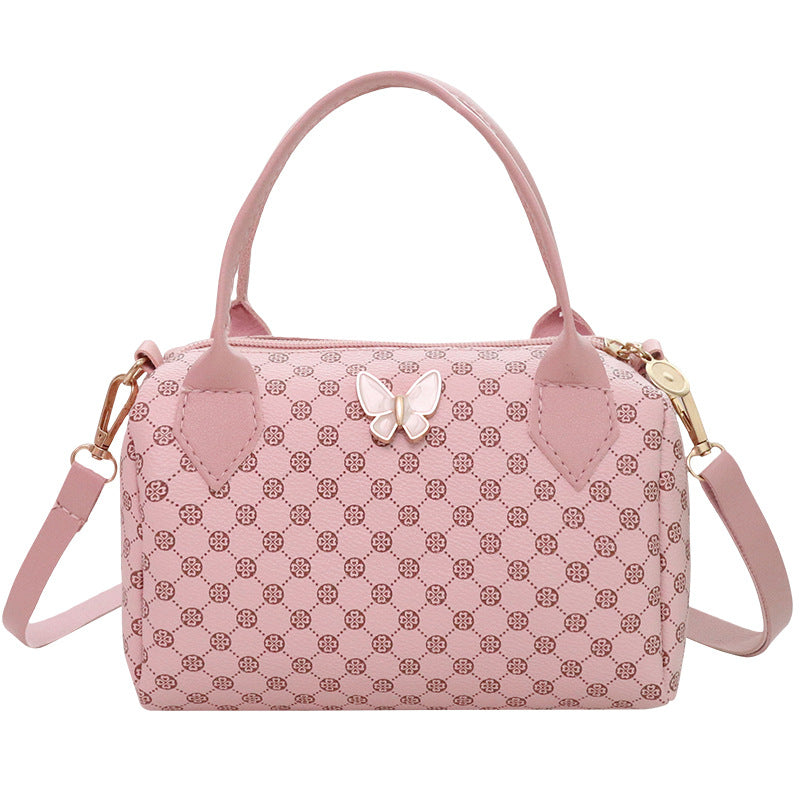 Pattern Cloth Pillow Bag Female Fashion Mobile Phone Bag Niche Fashion Korean Style Cosmetic Bag Bag
