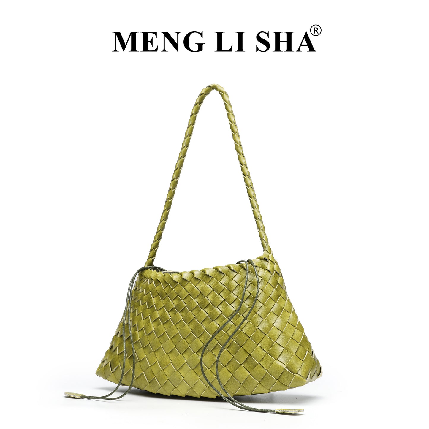 Popular Hand-Woven Bag Women's Fashion Retro Portable Vegetable Basket Bag All-Match Underarm One Shoulder Combination Bags