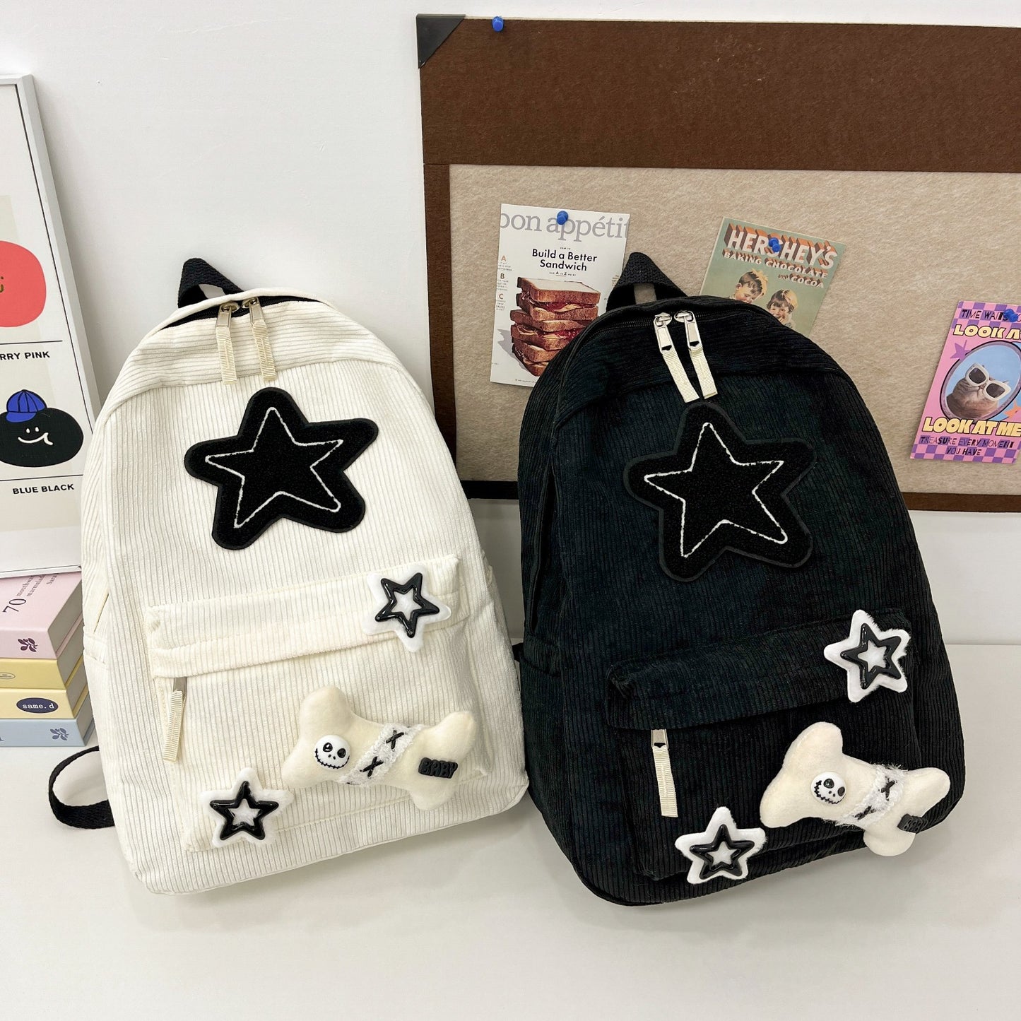 XINGX Schoolbag Female Japanese Large Capacity Preppy Style Backpack Junior High School Students Commuter Backpack New