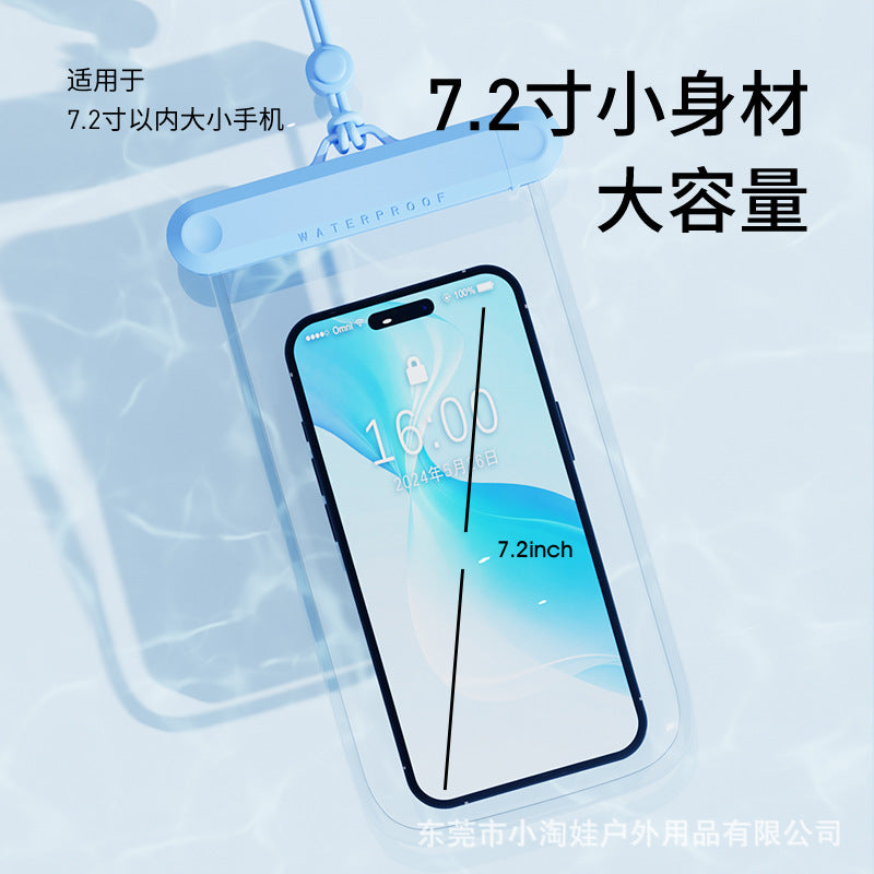 Waterproof Phone Pouch with Touch Screen Function for Swimming, Hiking, Fishing and Outdoor Activities