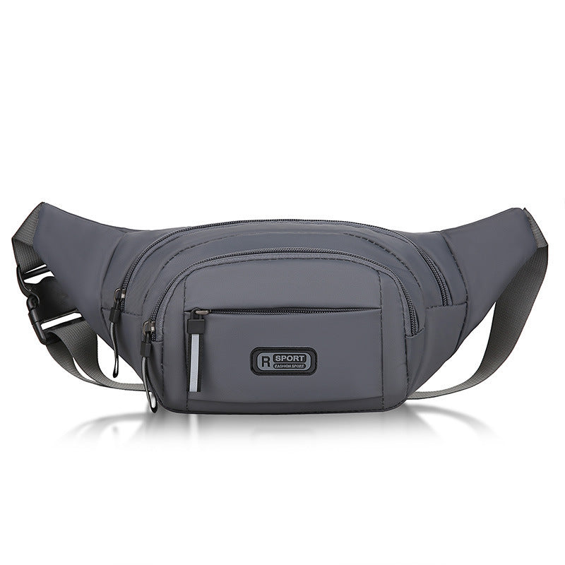 Fashion Sports Outdoor Multi-Functional Waist Bag Men's Large Capacity Construction Site Work Mobile Phone Bag