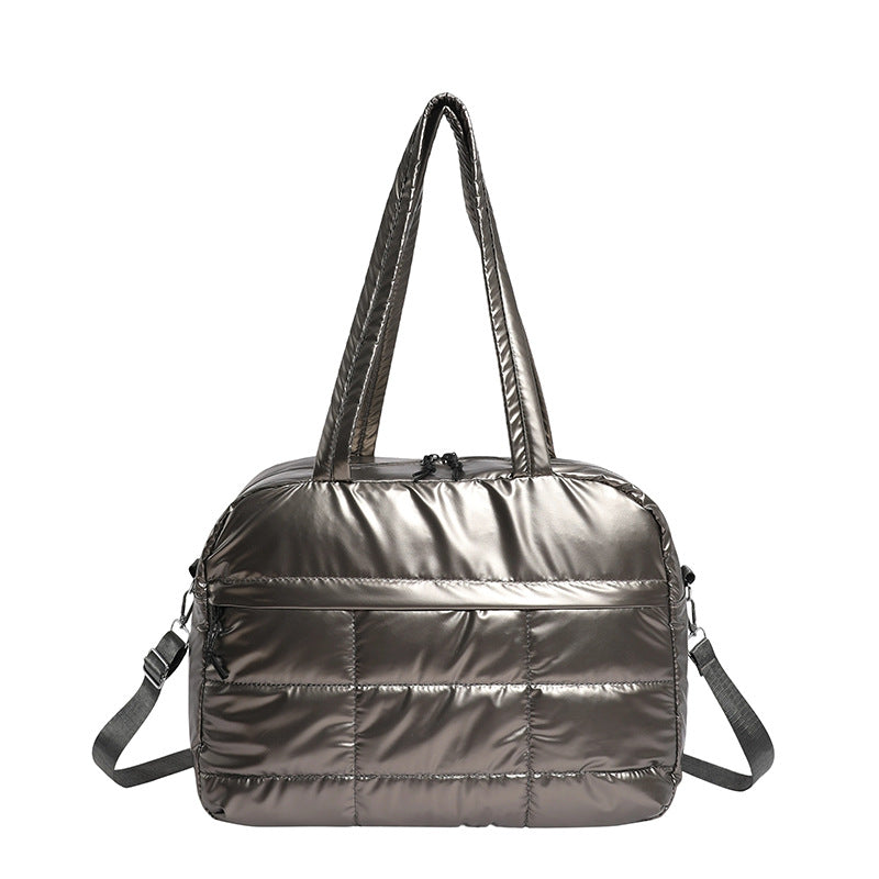 New Face Drum Bag Women's Fashion Trendy Simple and Elegant One Shoulder Crossbody Large Capacity Leisure Bag Trendy