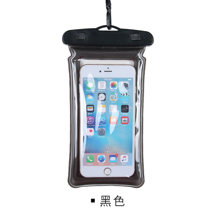 Thick Waterproof Phone Pouch with Air Cushion for Swimming, Diving, Outdoor Activities and Underwater Photography