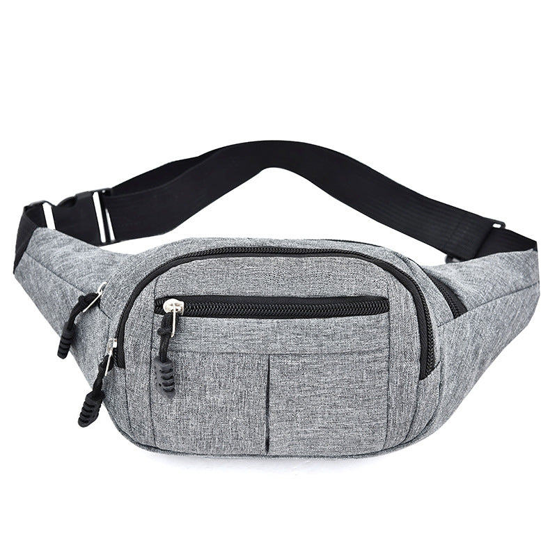 Waist Bag Men's Casual New Shoulder Chest Bag Lightweight Exercise Travel Crossbody Backpack