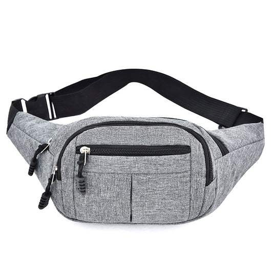 Waist Bag Men's Casual New Shoulder Chest Bag Lightweight Exercise Travel Crossbody Backpack