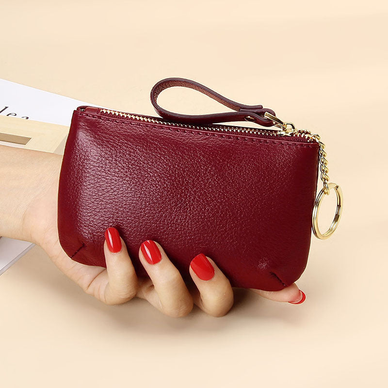 New Coin Purse Women's Mini Small Fashion Zipper Coin Short High-End Coin Purse