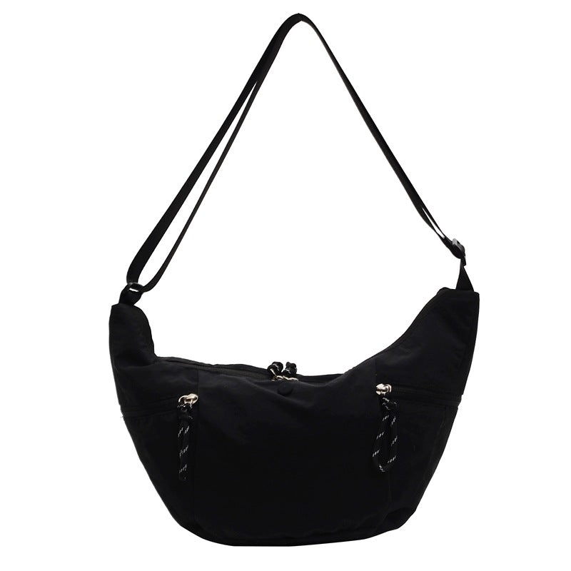 New Croissant Crossbody Shoulder Dumpling Bag Women's Moon Handbag