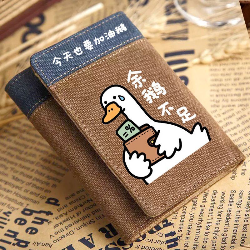 Women's Wallet Multiple Card Slots Design Waterproof Lightweight Everyday Joker Student Wallet Cute Japanese Style Style