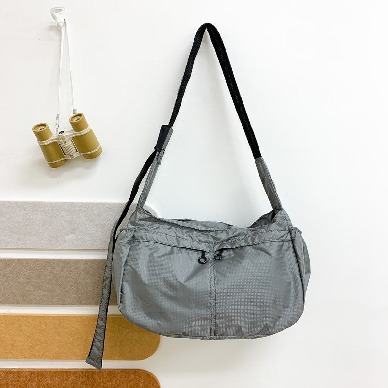 Stylish Lightweight Nylon Shoulder Bag with Large Capacity and Waterproof Design for Everyday Use