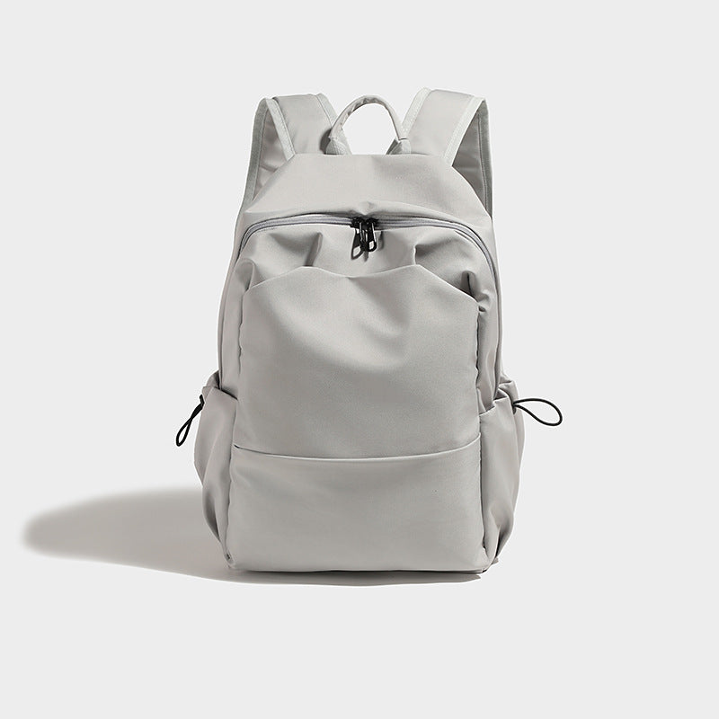 Simple Backpack New Men's and Women's Backpack Junior and Middle School Students Schoolbag Large Capacity Travel Bag