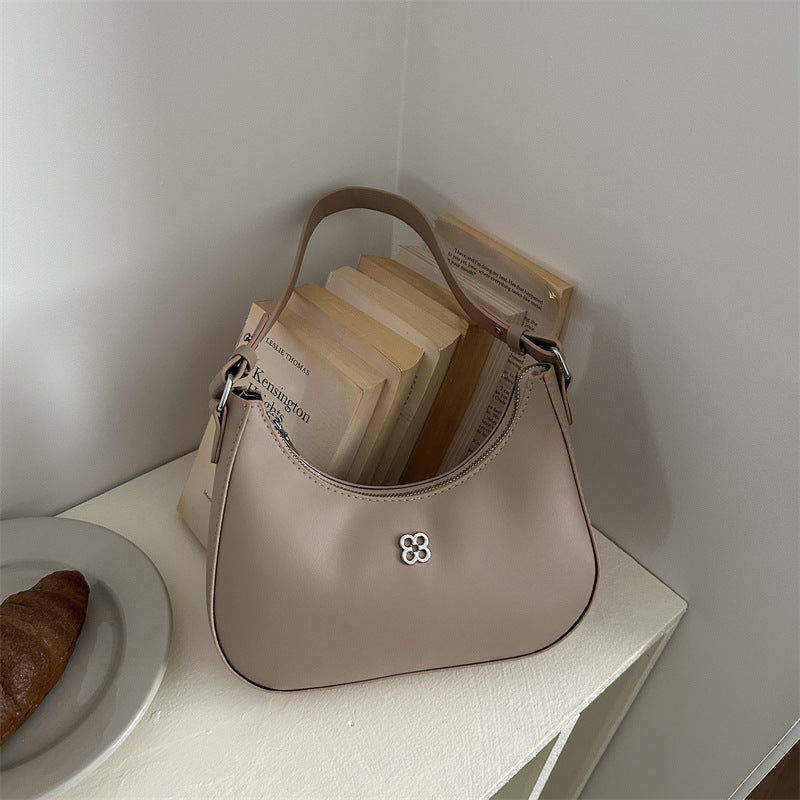 Exquisite Spring New Textured Elegant Lady Affordable Luxury Fashion Korean Style Simple Portable Underarm Shoulder Bag
