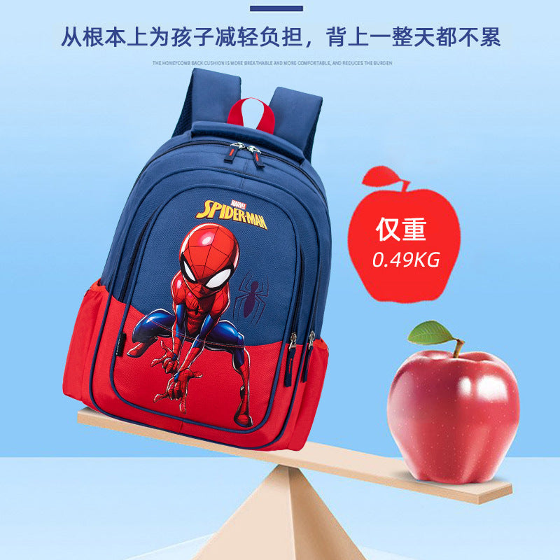 Children's Cute Cartoon Schoolbag Portable Burden Alleviation Waterproof and Hard-Wearing Backpack
