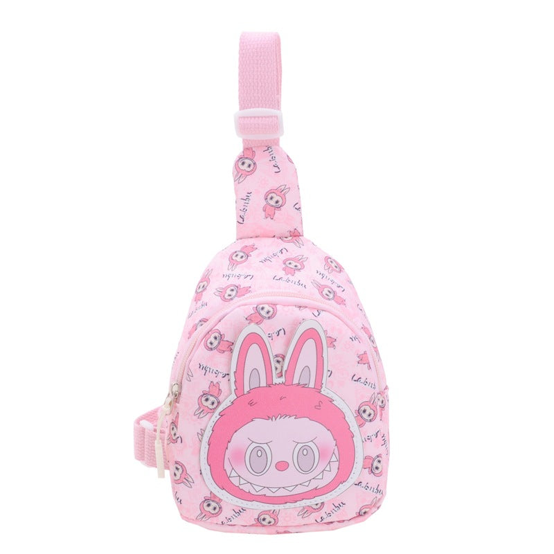 Summer New Children's Cartoon Chest Bag Waist Bag All-Match Crossbody Lightweight Change Purse