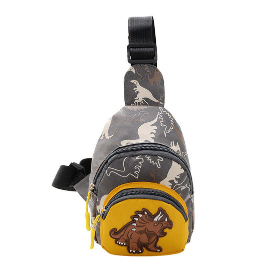 New Children's Pockets Boys Dinosaur Crossbody Fashion Kids Chest Bag Coin Purse