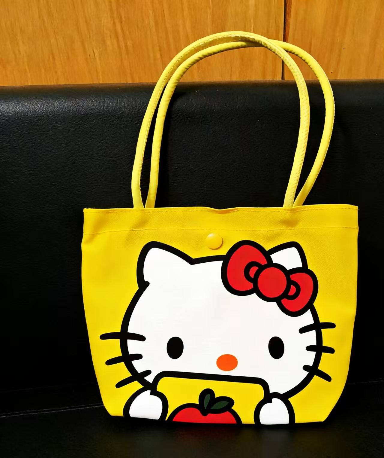 Cute Hello Kitty Tote Bag with Print Design, Perfect for Daily Use and Shopping