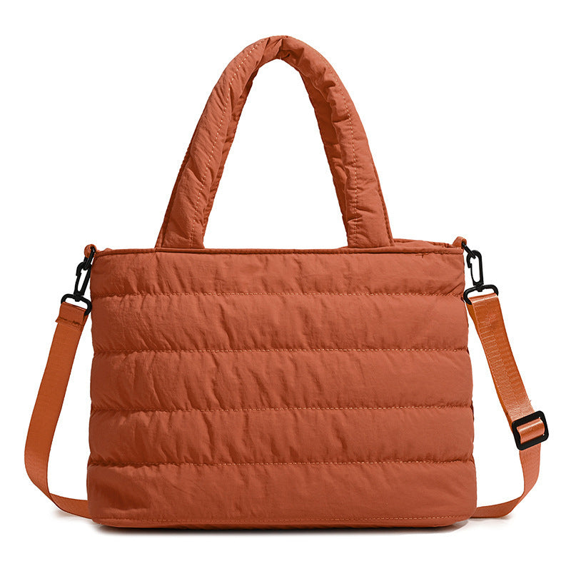 Women's Messenger Bag Personal Leisure All-Match Commute Large Capacity Good-looking Waterproof Portable Shoulder Bag