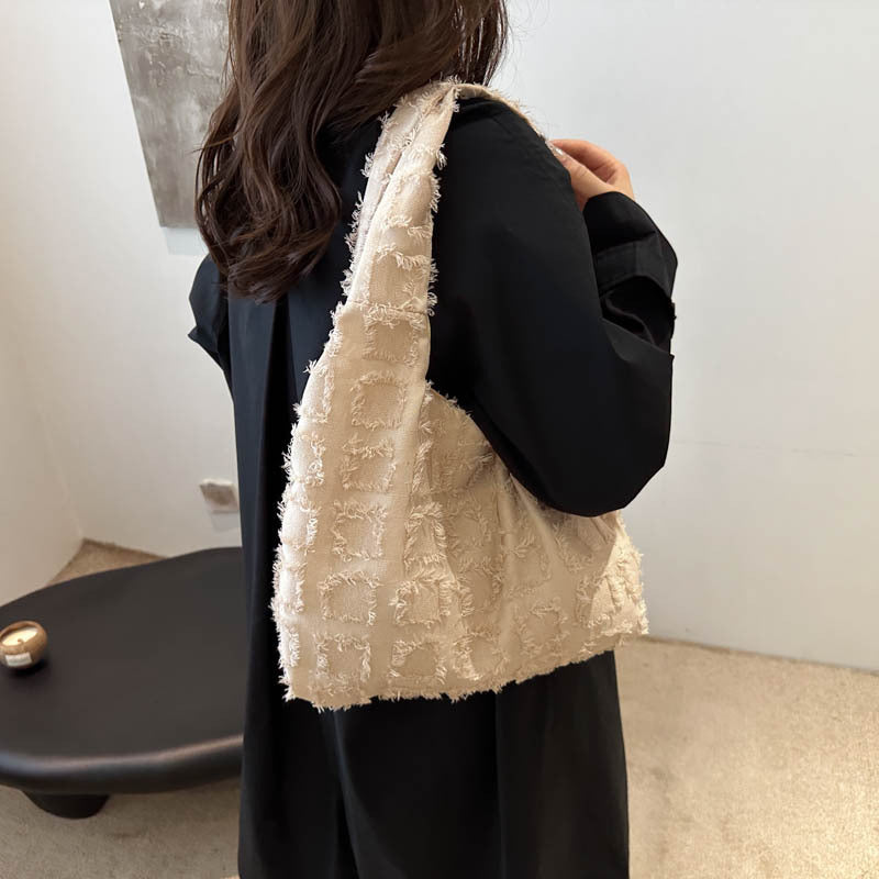 Tote Bag Women's New Western Style Fashion Individual Casual Beautiful Shoulder Crossbody Underarm Bag