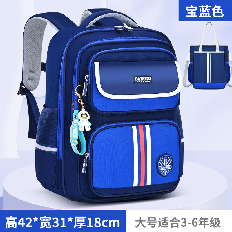 Lightweight & Breathable School Backpack for Kids with Large Capacity and Ergonomic Design, Perfect for Grades 1-6