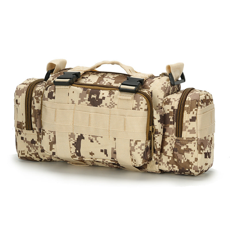 Multi-Functional Outdoor Tactical Waist Bag with Waterproof & Durable Oxford Fabric for Hiking, Fishing, Running, and Photography