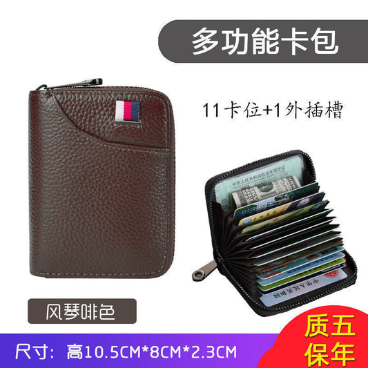 Hot Sale Bag Men's and Women's Document Bag Large Capacity Driver's License Small Wallet