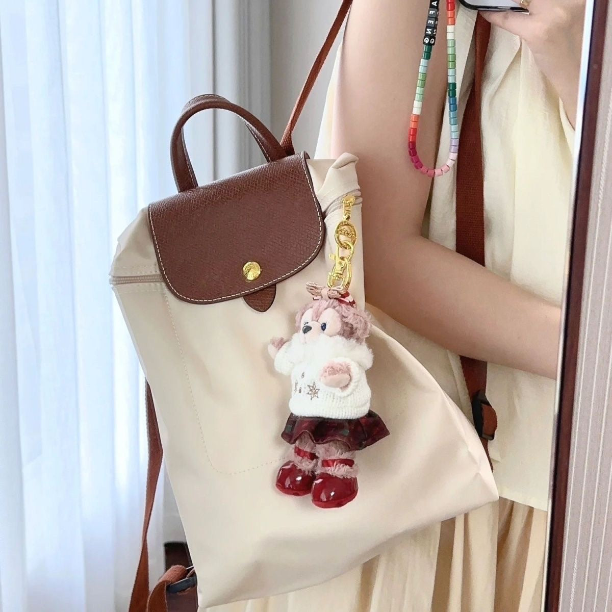 Commemorative Waterproof Folding Backpack Fashion Leisure Travel Lightweight Backpack