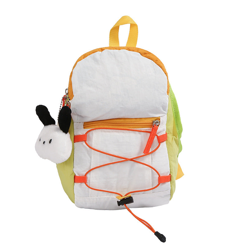 Lightweight Outdoor Backpack for Women and Men, Breathable Nylon Design with Arc Shoulder Straps, Perfect for Hiking, Cycling, Daily Use and Spring Outings