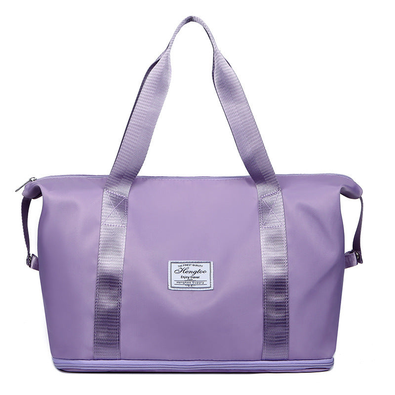 Travel Bag Women's Short-Distance Luggage Bag Portable Large Capacity Buggy Bag Foldable and Portable Travel Bags Storage Bag