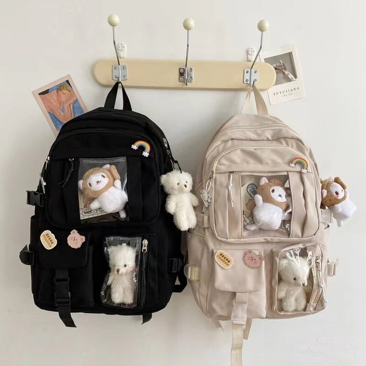 Cute Korean Style Backpack Student Everyday Joker Lightweight Backpack