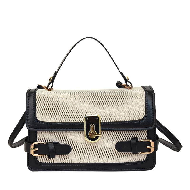 This Year's Popular New Trendy Contrast Color Western Style Ins Portable Shoulder Crossbody Ladies Square Pouch