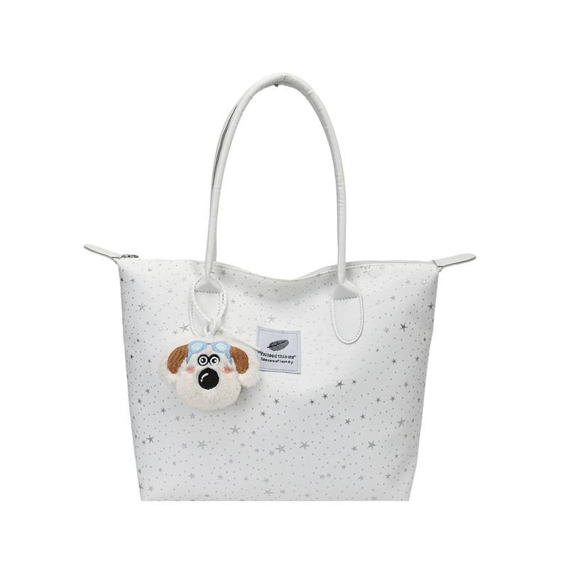 Korean Style Large Capacity Totes New Commuter Shoulder Underarm Chain Handbag