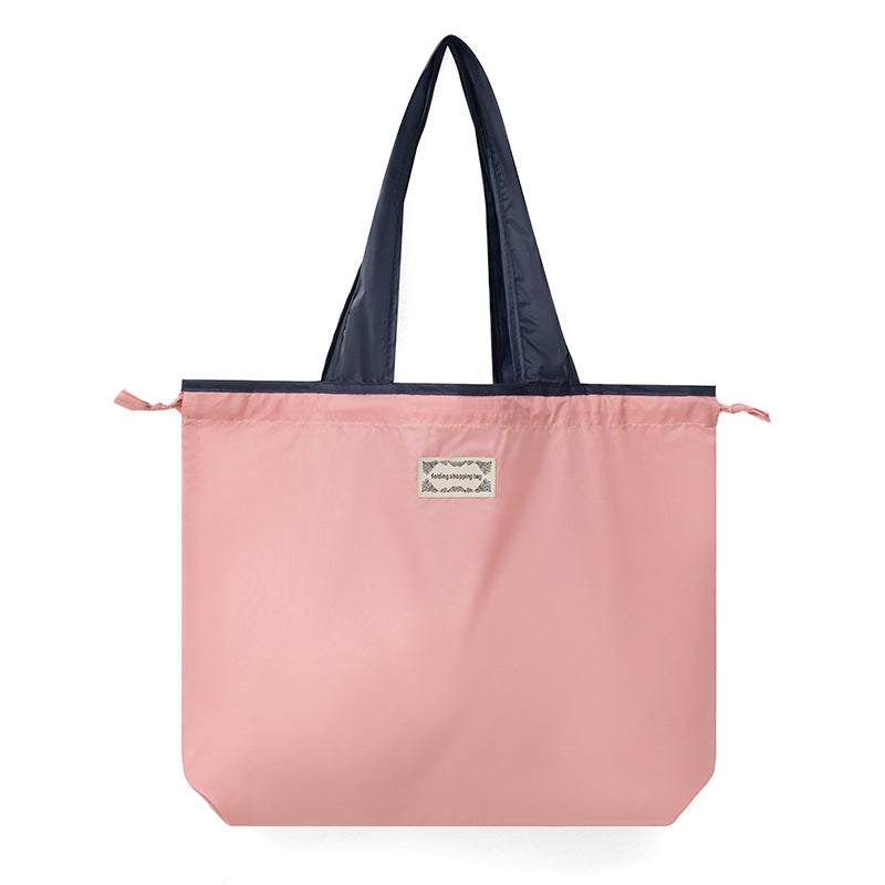 Foldable Shopping Bag Portable Supermarket Eco-friendly Bag Fashion Portable Grocery Bag Eco-friendly Shopping Handbag