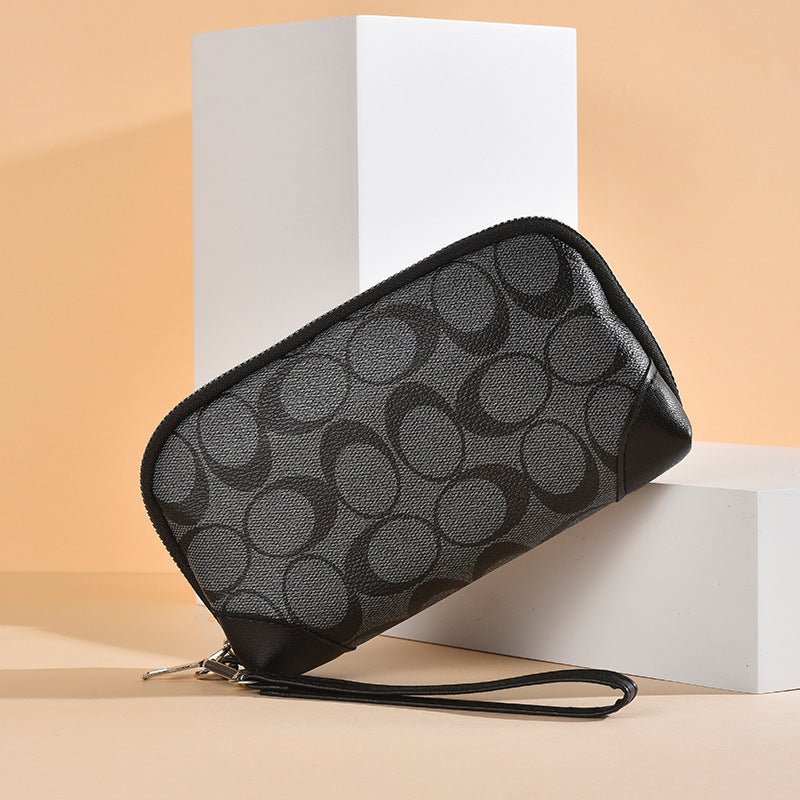 Women's Wallet New Classic Oval Printed Presbyopic Women's Elegant European and American Retro Handbag