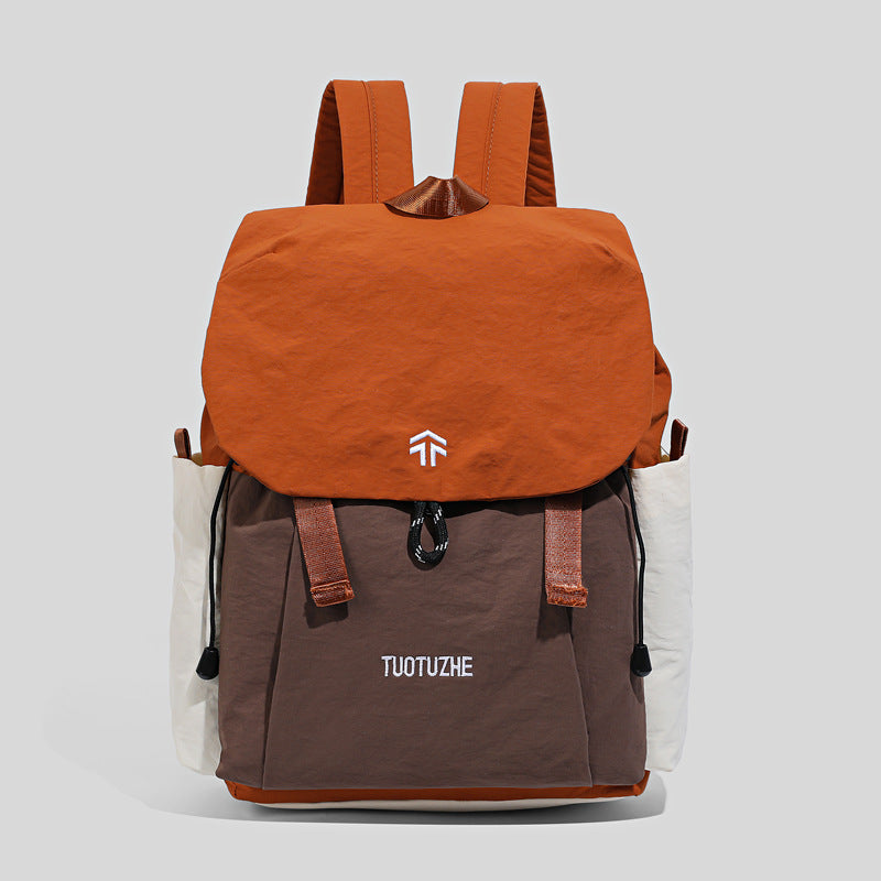 Backpack Men's and Women's Japanese Travel Super Lightweight Backpack Korean Outdoor Camping Backpack