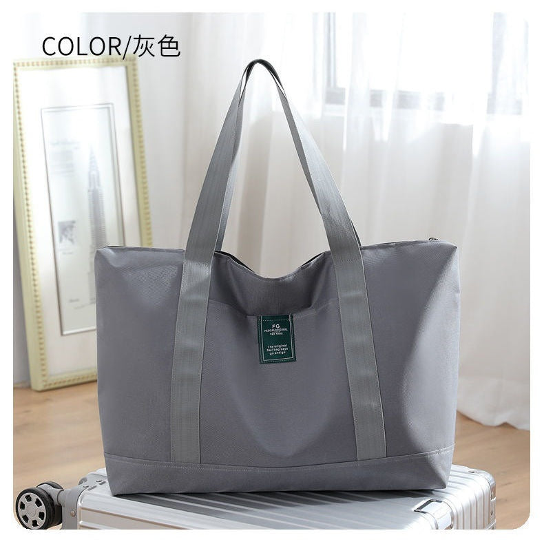 Travel Bag Large Capacity Bag Men's Luggage Bag Large Solid Handbag Outing Canvas Bag Maternity Package
