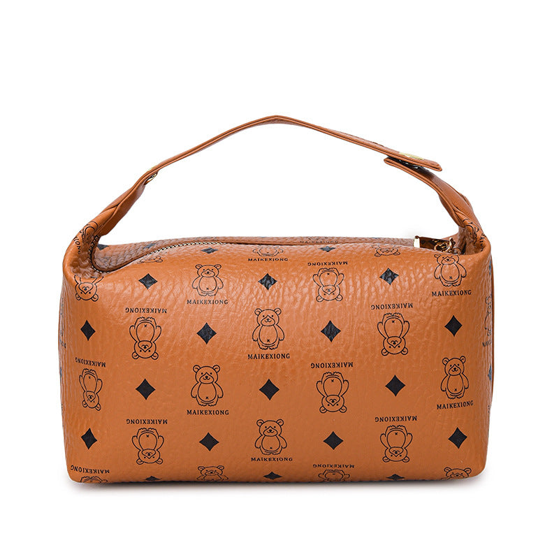 Cosmetic Bag Simple Large Capacity Portable Portable Business Trip Lazy Cosmetics Storage Bag Waterproof Wash Bag