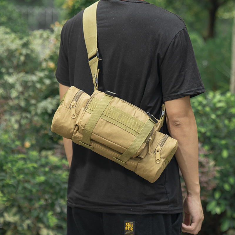 Multi-Functional Outdoor Tactical Waist Bag with Waterproof & Durable Oxford Fabric for Hiking, Fishing, Running, and Photography